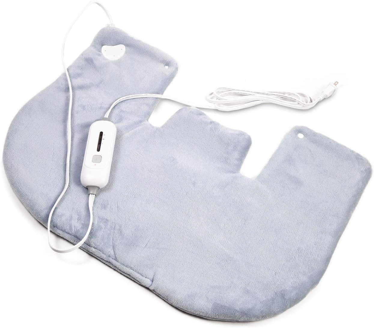 Cure Choice Electric Heating Pad for Neck & Shoulders