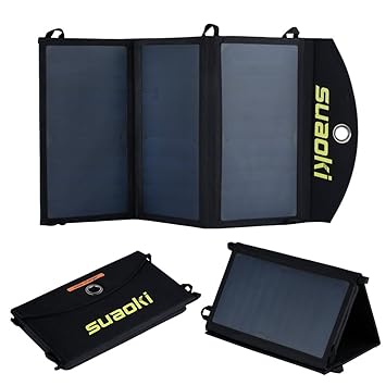 chargeur solaire suaoki