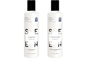 SEEN Shampoo & Conditioner Bundle, Fragrance-Free - Non-Comedogenic & Sulfate-Free Hair Care - Dermatologist-Developed, Safe 