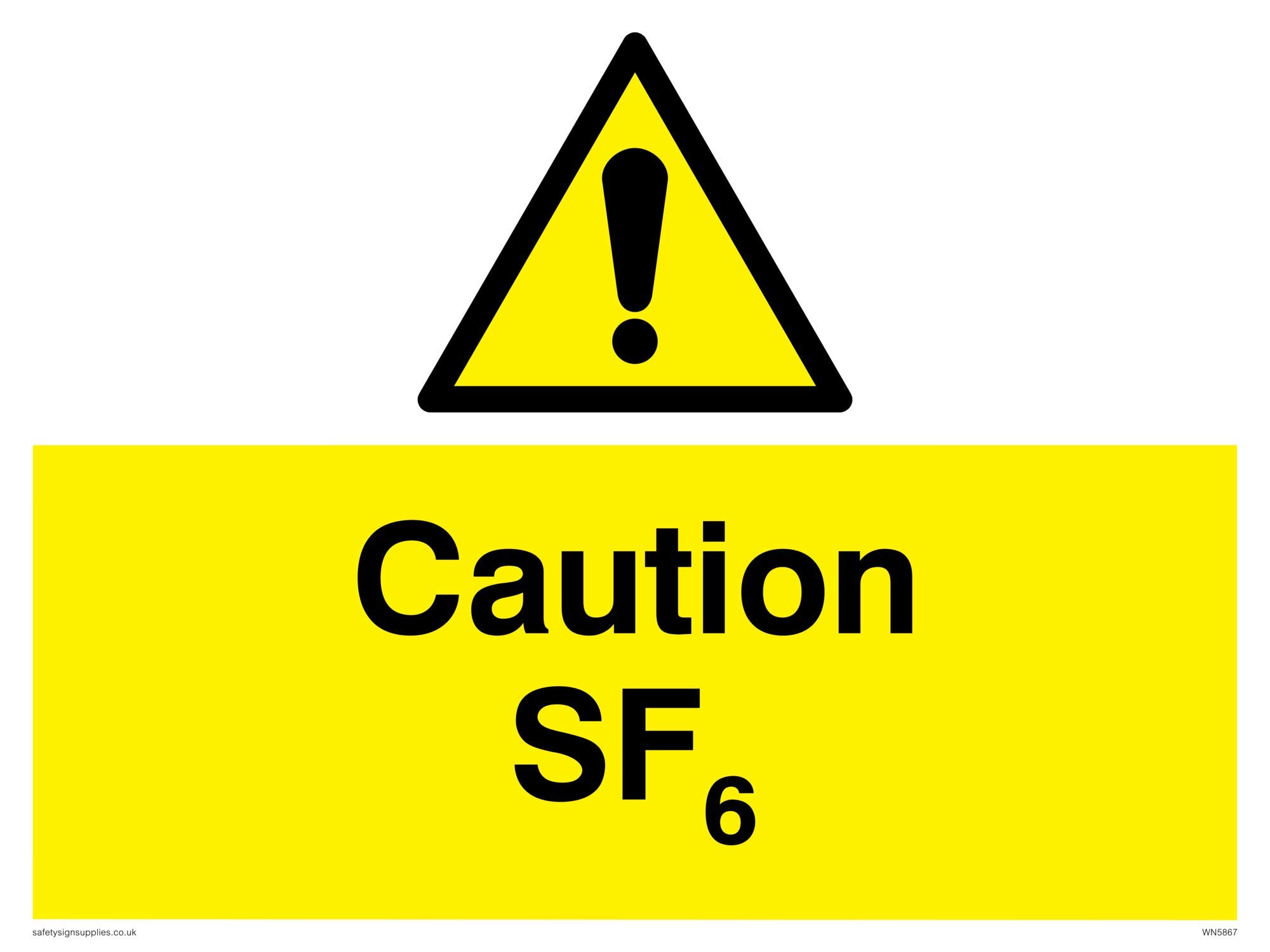 Caution SF6