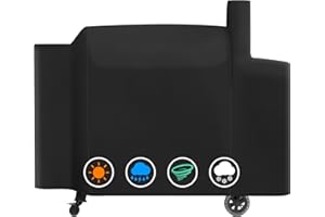 ZBXFCSH Heavy-Duty Grill Cover Compatible with Pit Boss 1100 Pro Series 1260 Triple-Function Combo Grill PB1100PSC2, PB1100PSC1, Sportsman 1230, Competition 1230CS1, Navigator 1230G Wood Pellet Grill