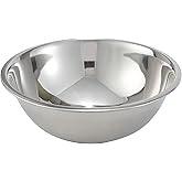 Winco, 8-Quart, Economy Mixing Bowl, Stainless Steel