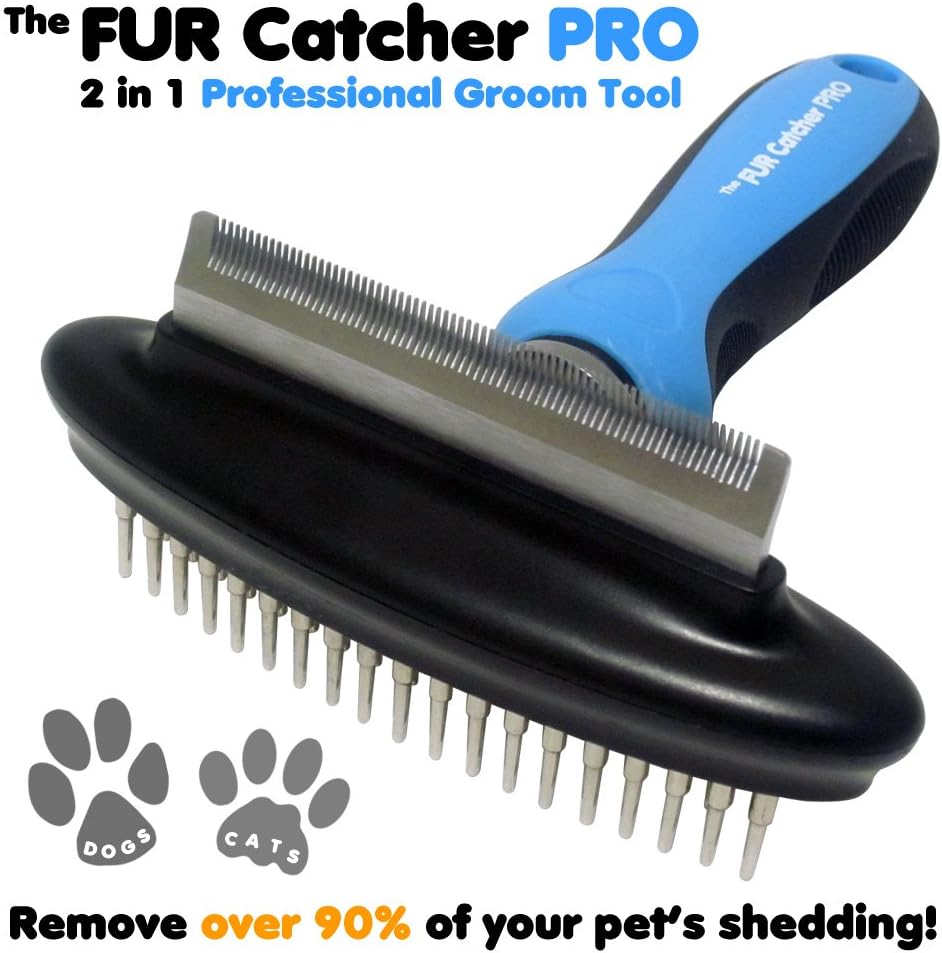 Pets Can Play 2-in-1 Grooming Dog Brushes for Shedding