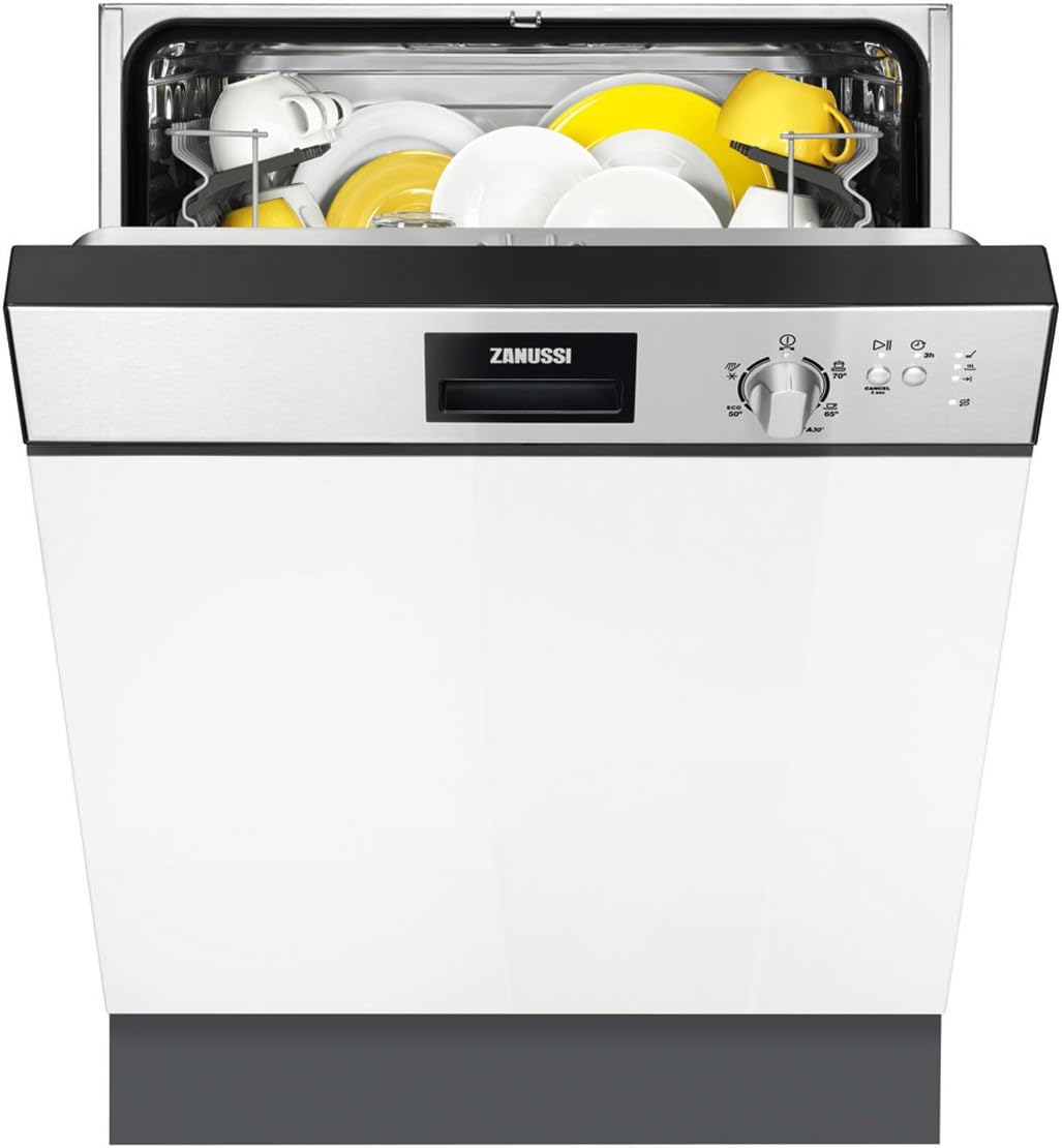 zanussi semi integrated dishwasher