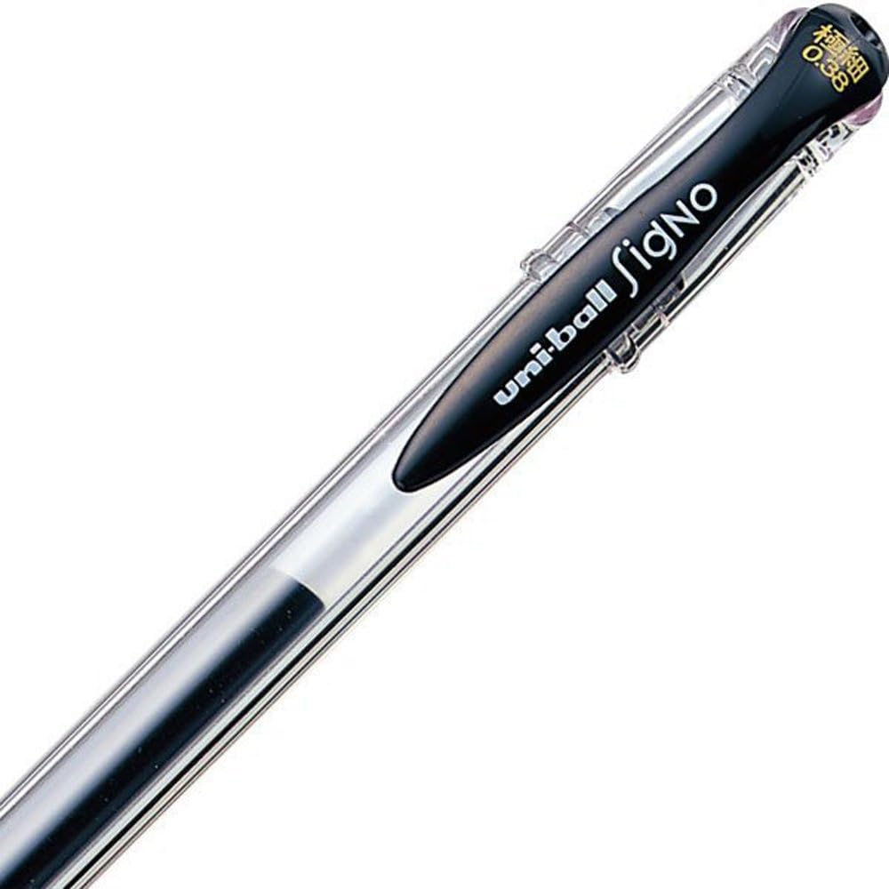 Uni Gel Ballpoint Pen UniBall Signo Extra Fine 0.38mm Black (UM151.24