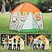 Homfu Kids Play Tent for Children Playhouse Toy As Gifts for Boys and Girls Play Indoor and Outdoor (Orange)