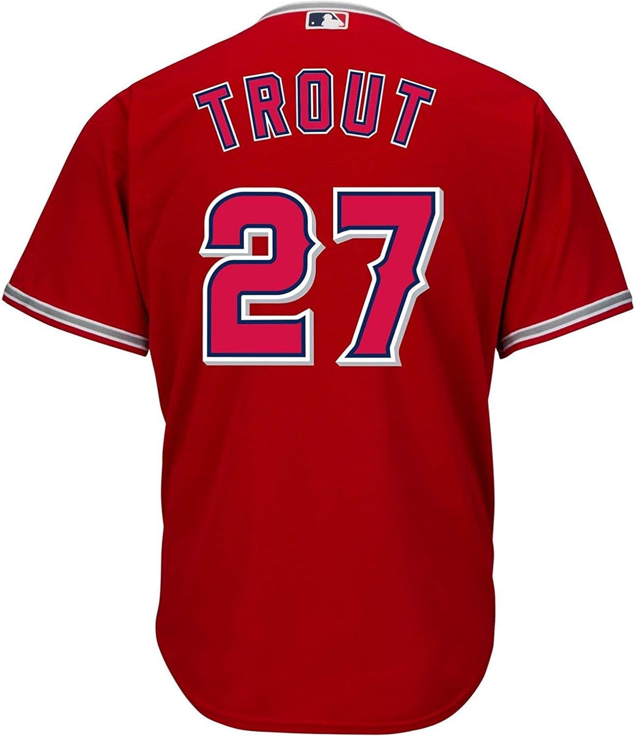 Outerstuff Mike Trout Los Angeles Angels MLB Boys Youth 8-20 Player Jersey : Clothing