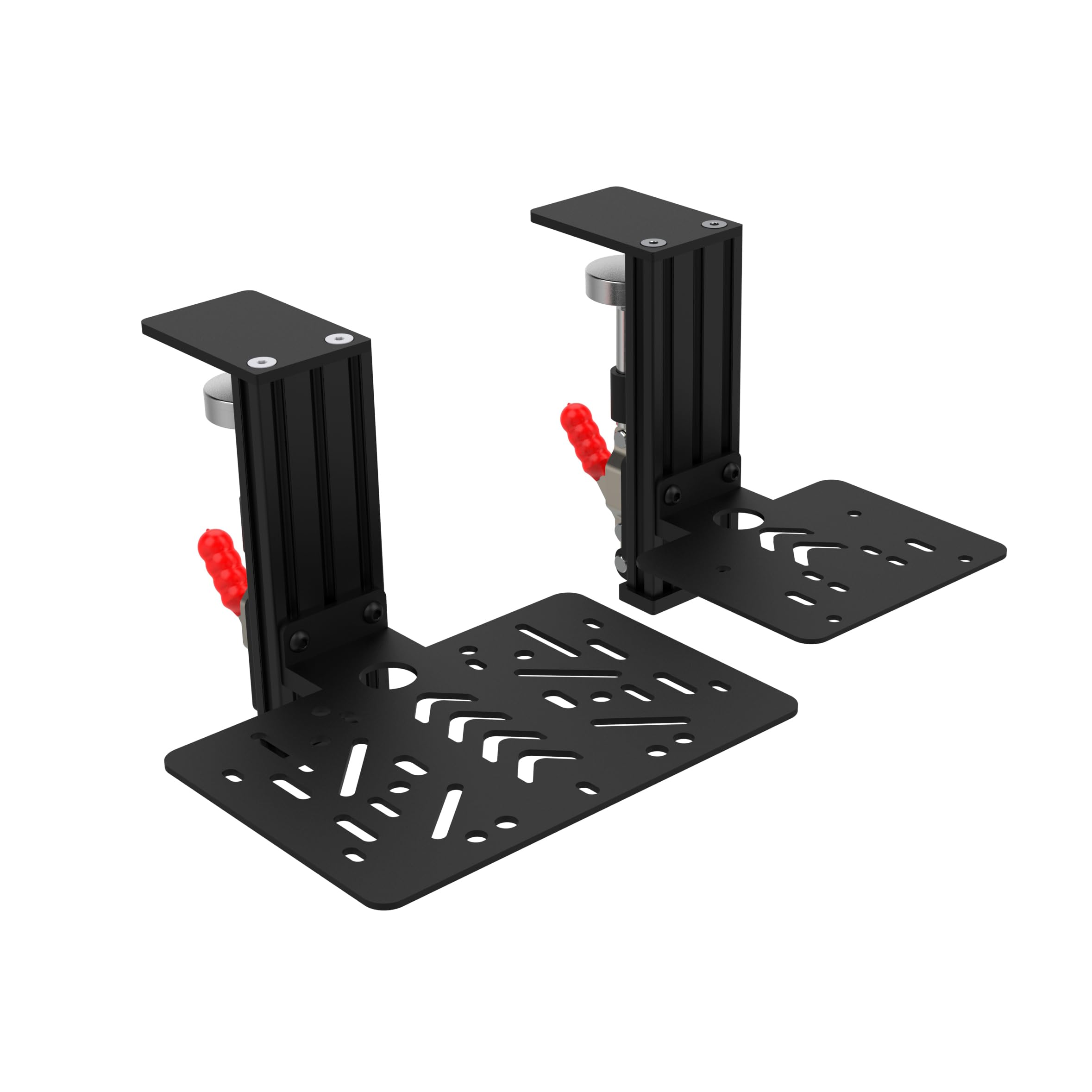 EG STARTS Desk Mount Clamp Sim Racing Wheel Stand Simulator Cockpit Wheel Stand Racing Steering Shifter Mounts for Logitech G25 G27 G29 G920 G923 Thrustmaster T248 T300 T-GT TS-PC T330TS Black