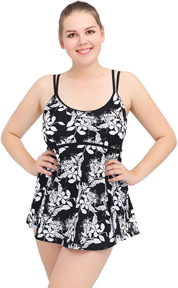 BKYY Womens Swimwear Tankinis Swimming Costume Swimsuit Skirt Two Piece