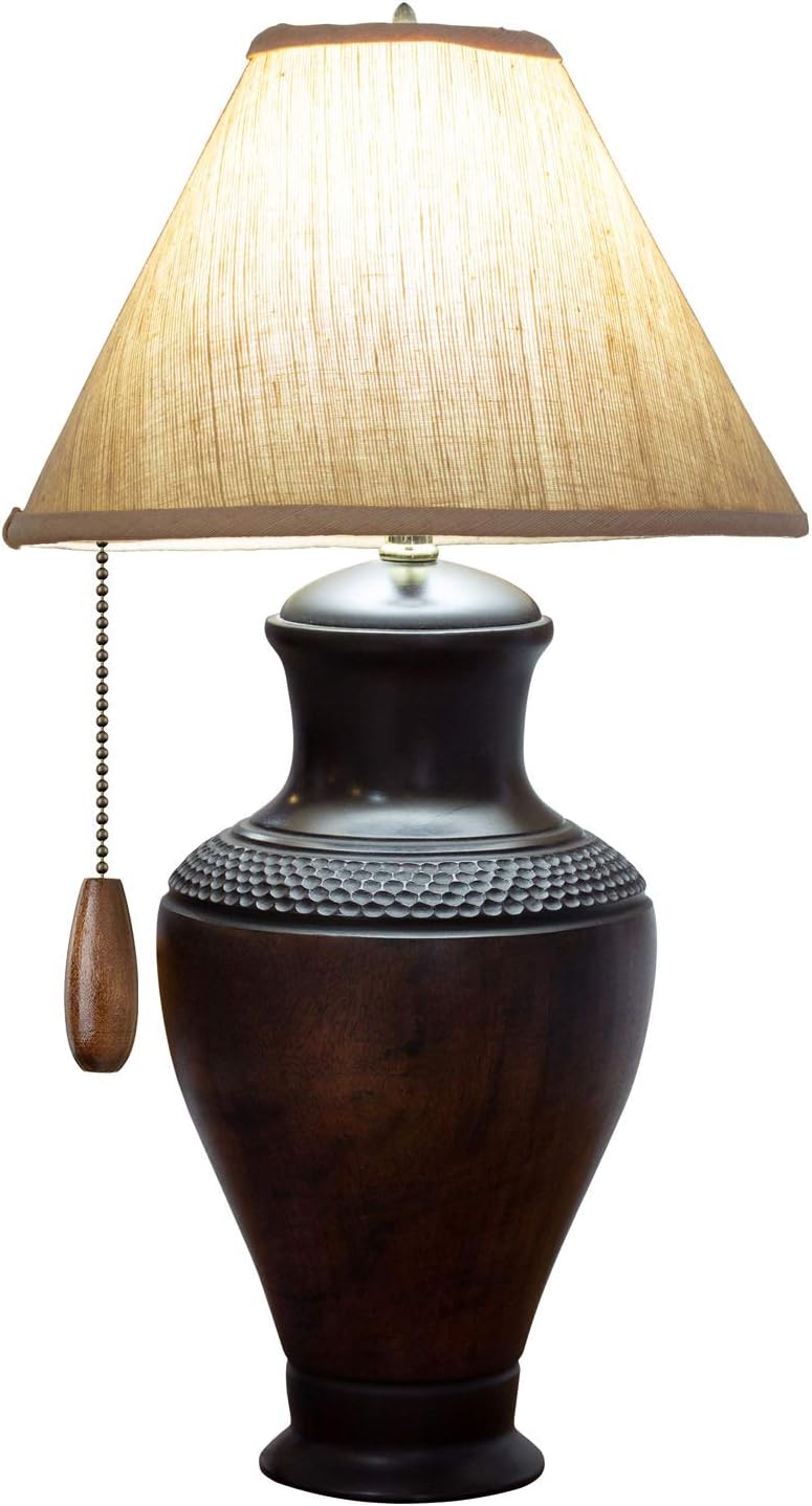 4 Pieces Ceiling Fan Chain Pulls Wooden Pull Chain Extension Pull Chain for Ceiling Light Lamp Fan Chain (Walnut Color): Arts, Crafts & Sewing