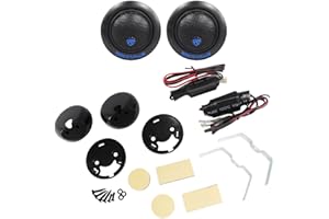 Rockville RT6 1" Silk Dome Car Tweeters Pair, 240W, 4 Ohm, Neo Swivel, Variable Mount, In-Line Crossover, Ferro-Fluid Cooled, Perfect for Car Audio