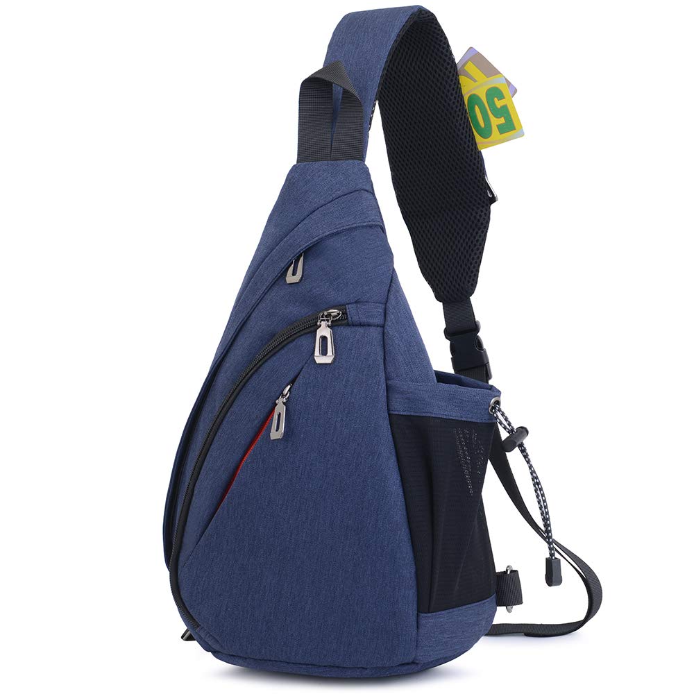 Sling Bag Men Women | Sling Backpack Waterproof Sport | Chest Bag Shoulder Crossbody Bag Triangle Backpack Outdoor Travelling Cycling Hiking Running