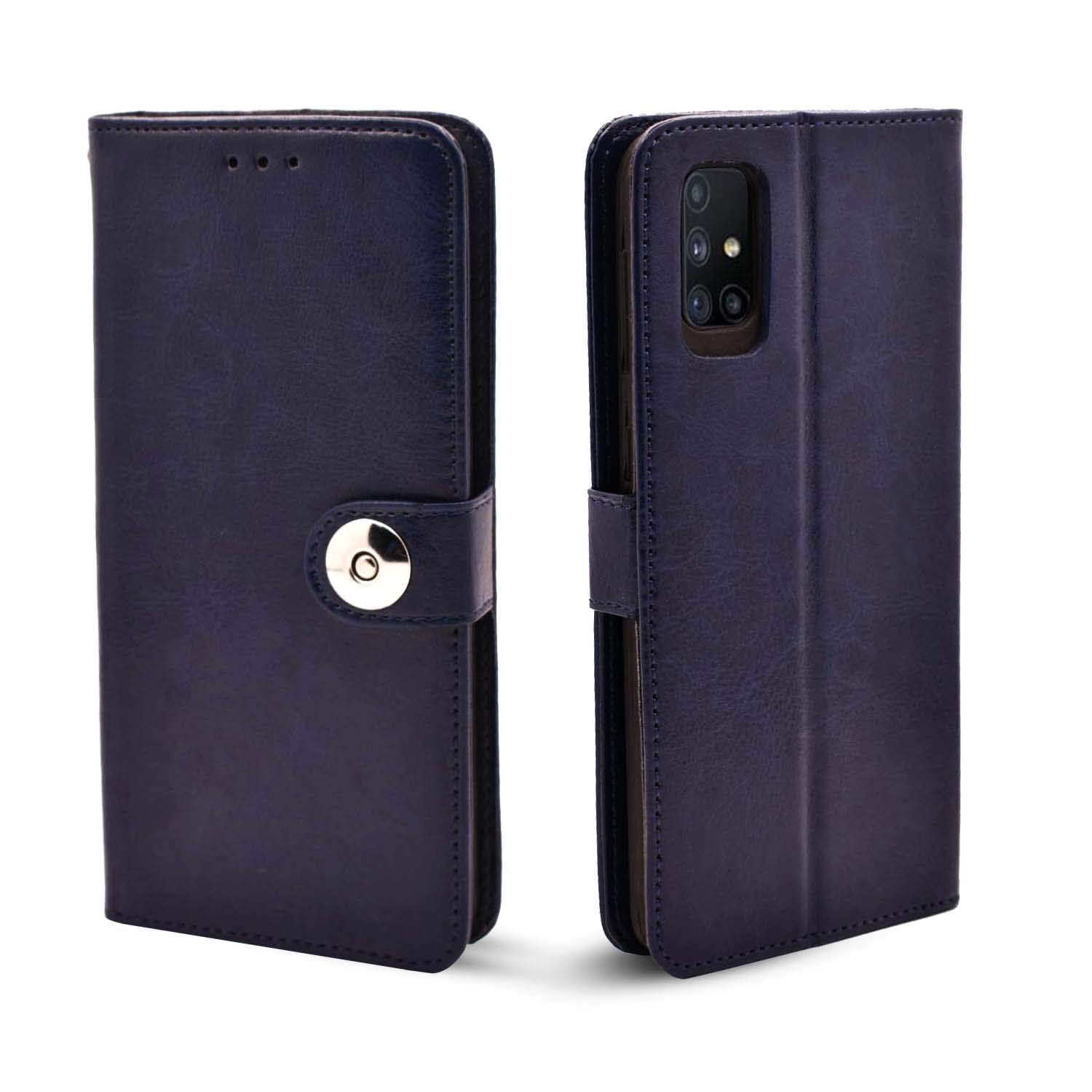 Pikkme Samsung Galaxy M51 Flip Cover Case Leather flip Back Covers