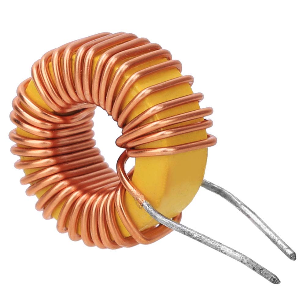 Gojiny 30Pcs Toroid Inductor Wire Horizontal Copper Coil Wrap Toroide
