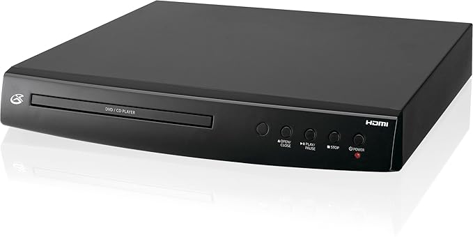 GPX DH300B 1080p Upconversion DVD Player with HDMI