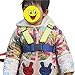 YYST Kids Ski Shoulder Harness Ski Leash Ski Training Harness Teach Kids to Ski (One Shoulder and Waist Strap, One Leash)