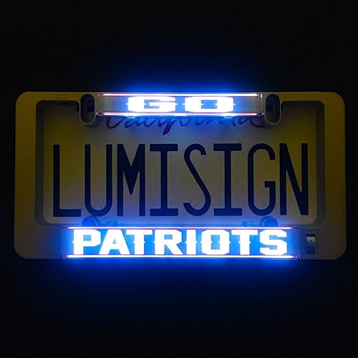 LumiSign The Auto Illuminated License Plate Frame