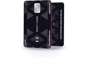 VAULTSKIN VAULTCARD - RFID Blocking & Jamming Credit & Debit Card Protection for Wallet and Passport - Superior NFC Anti-Theft, Patented Multi-Card Defense