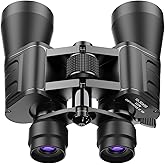 10-30x50 High Power Military Zoom Binoculars for Adults, Low Light Night Vision/Daily Waterproof / BAK7 Prism/FMC Lens, HD Professional Binoculars for Bird Watching, Hunting, Outdoor, Hiking.