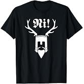 Monty Python Official Ni! Logo T-Shirt Small