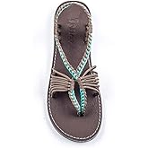 Plaka Seashell Comfortable Womens Sandals | Strappy Sandals for Women Dressy Style Perfect for Beach Walk and Poolside