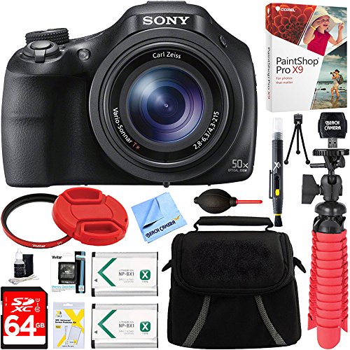 Sony-DSC-HX400VB-50x-Optical-Zoom-Digital-Camera-64GB-Memory-Card-Battery-Accessory-Bundle