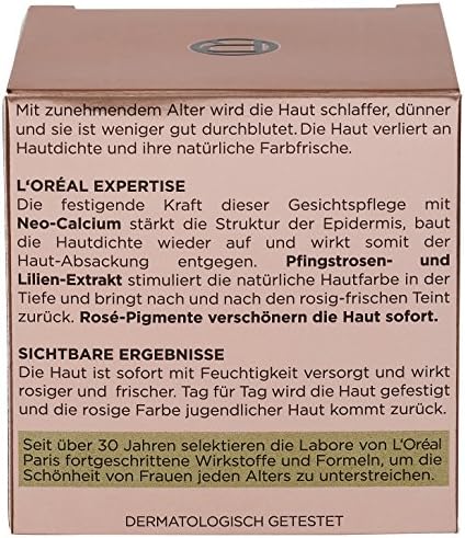 Age Perfect Golden Age Cura Giornaliera, con estratto di Neo-Calcium e peonie, garantisce una carnagione fresca e rosea, confezione da 1 (1 x 50 ml)