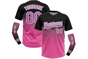 LEISIMI Custom Baseball Jersey Adult Stitched Personalized Hip Hop Softball Shirt Sports Uniform for Men Women Youth