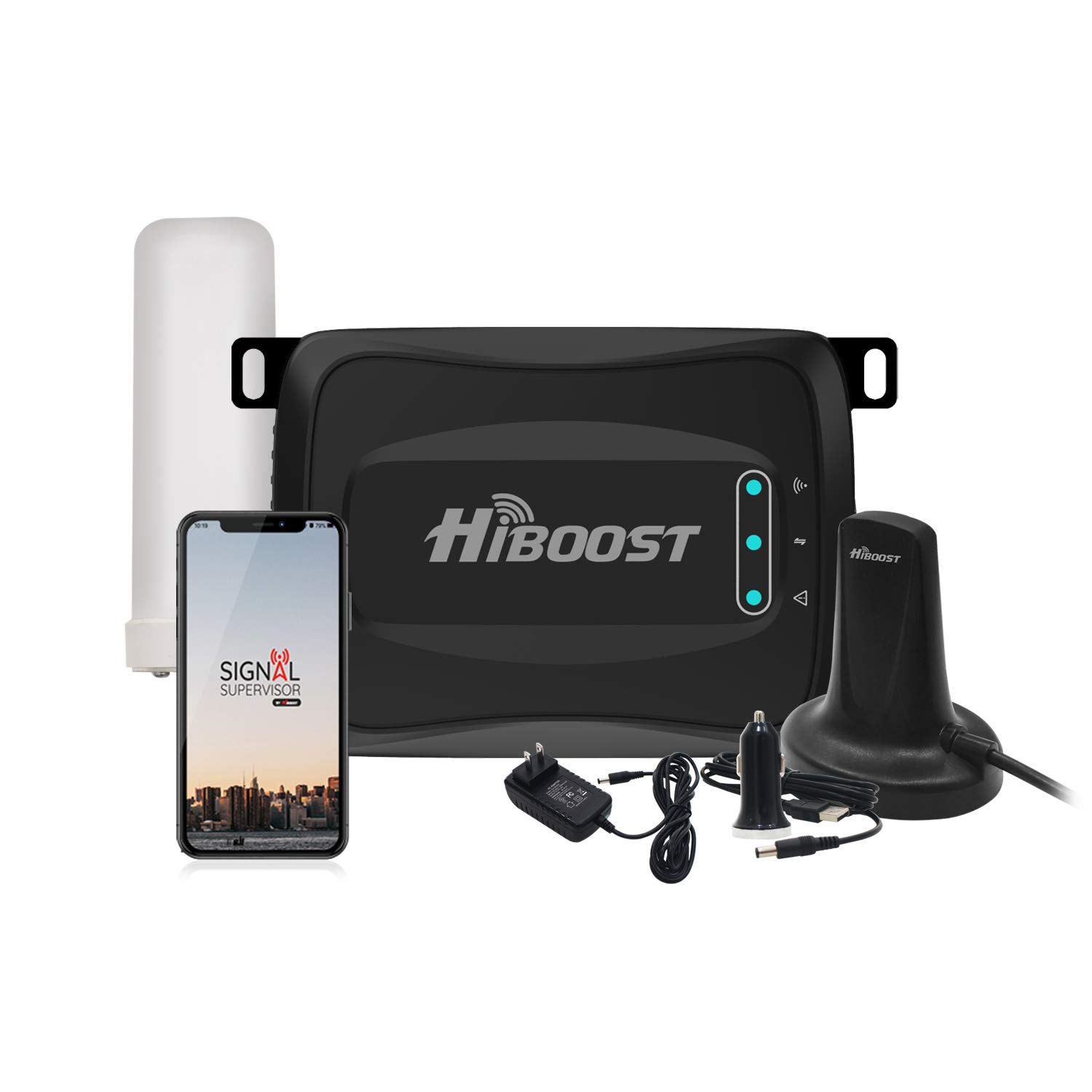 Hiboost Cell Phone Signal Booster For Rv Vehicle Caravan Motor