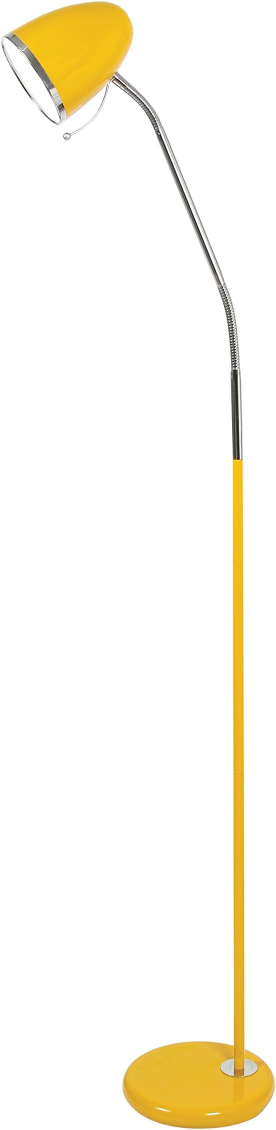 Oaks Lighting Madison Floor Standard Yellow, Metal