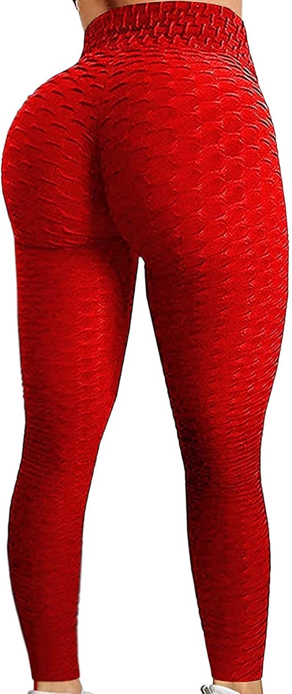 TIK Tok Yoga Butt Lifting Anti Cellulite Workout Leggings with Pocket