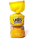 Udi's Gluten Free Plain Bagels, 8-pack