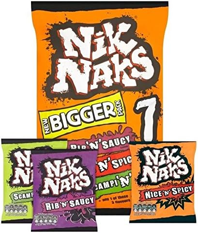 Nik Naks Assorted 25g x 6 per Pack - Pack of 6