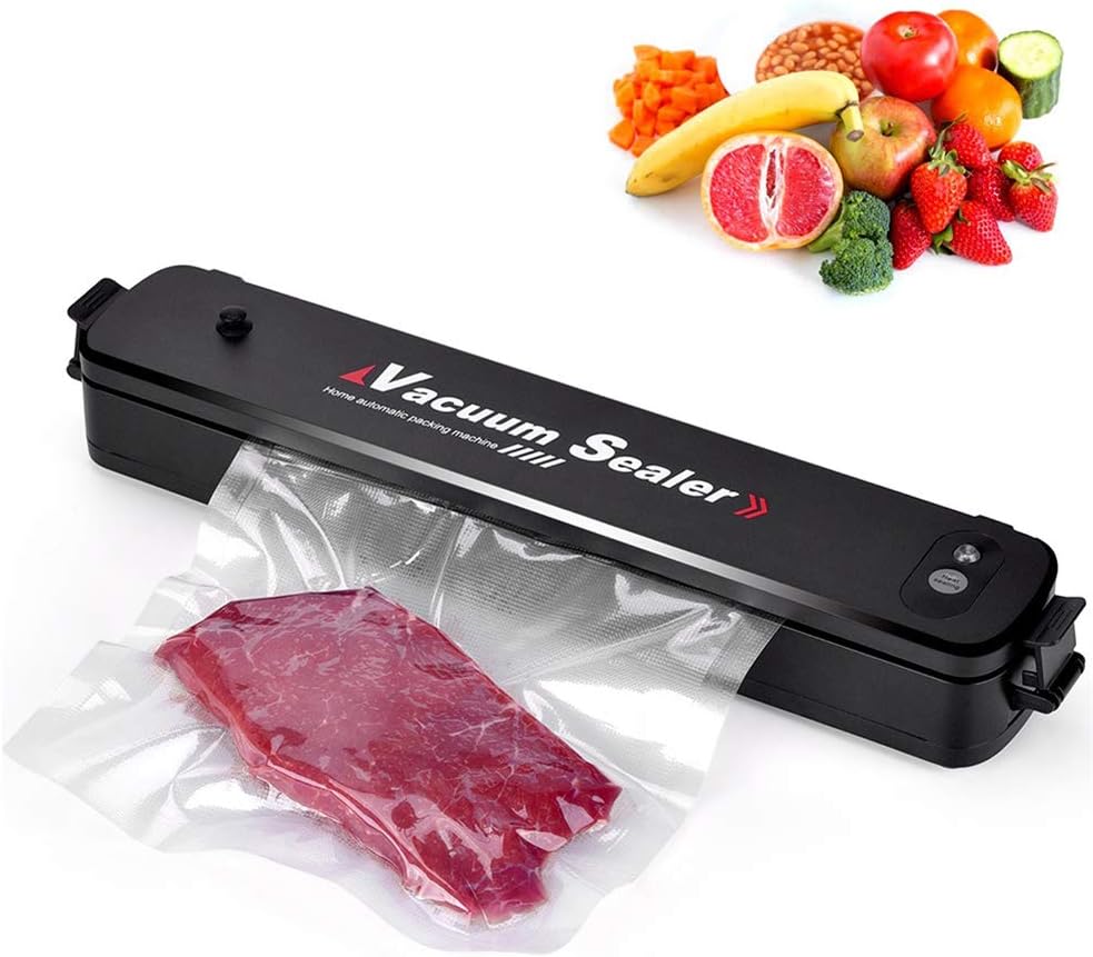 Zhang Vacuum Sealer, Home Food Sealer Machines Lightweight Food Saver Machine Compact Automatic Vacuum Sealer for Dry and Moist Food Fresh
