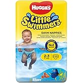 Huggies Little Swimmers Disposable Swim Diapers, X-Small (7lb-18lb.), 12-Count
