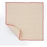 The Oxford Company Monk's Cloth Punch Needle Fabric 24" x 24" (61cm x 61cm) | 100% Cotton, 13 Double Threads/Inch; 2" Grid Lines, Precut &amp; Serged, Ideal for Rug Hooking