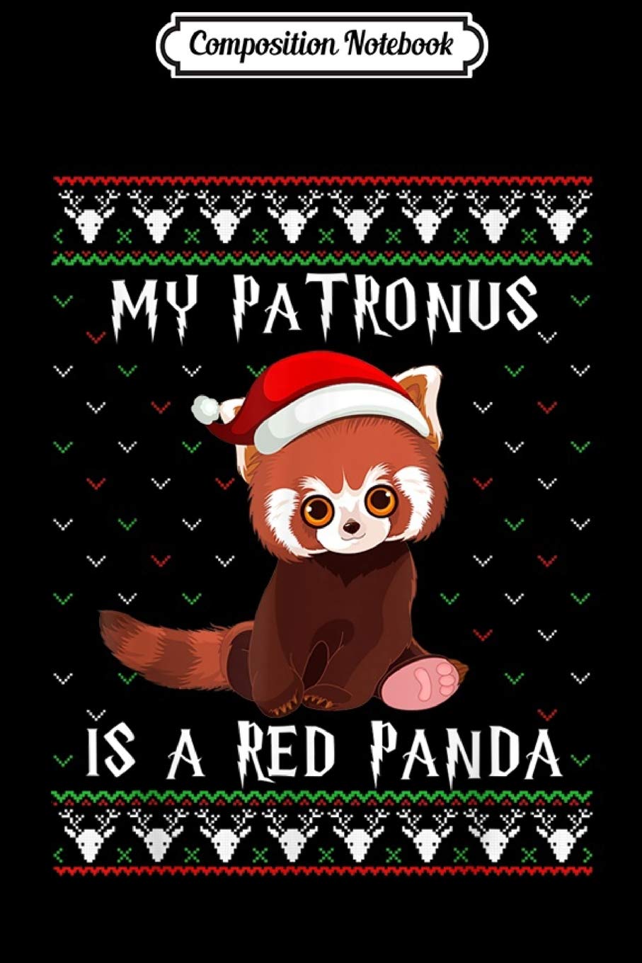 red panda christmas sweater