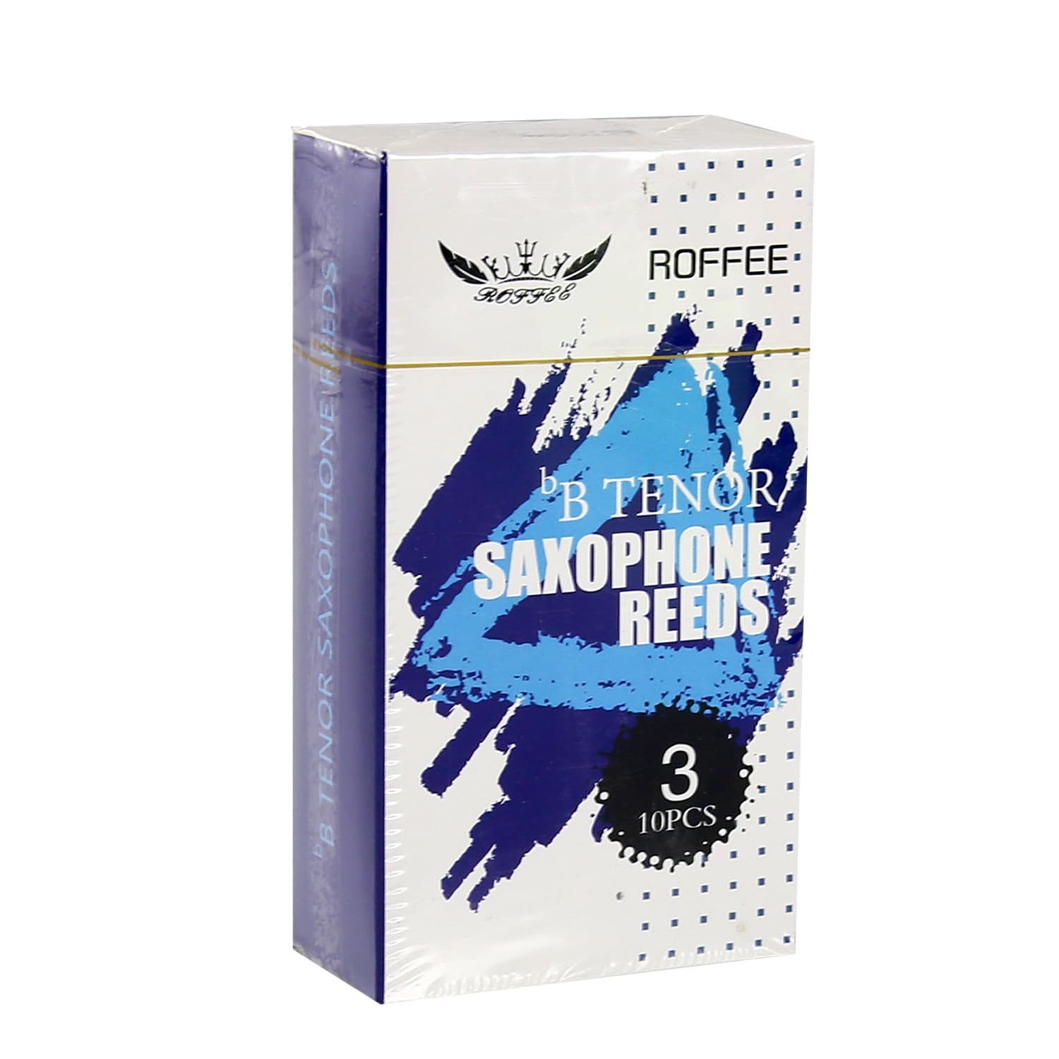 ROFFEE Tenor sax saxophone reeds strength 3.0, 10 pcs/box, individual packing