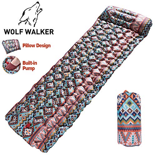 Wolf Walker Unique Sleeping Pad for Camping, Ultralight Sleep Mat with