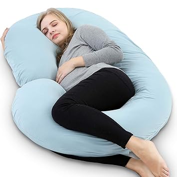 Grey Jersey Maternity Pillows Insen Pregnancy Body Pillow Velour