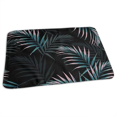 palm leaf changing mat