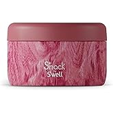 S'well S'nack Stainless Steel Food Container, 10 Oz, Rose Arbor, Double-Layered Insulated Bowls, BPA-Free