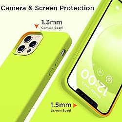 COFFKER for iPhone 12 Pro Max Case, [2X Camera