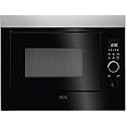 AEG MBE2658D-M Integrated Microwave Oven (Internal, Combination Microwave, 26 L, 900 W, Touch, Black, Grey)