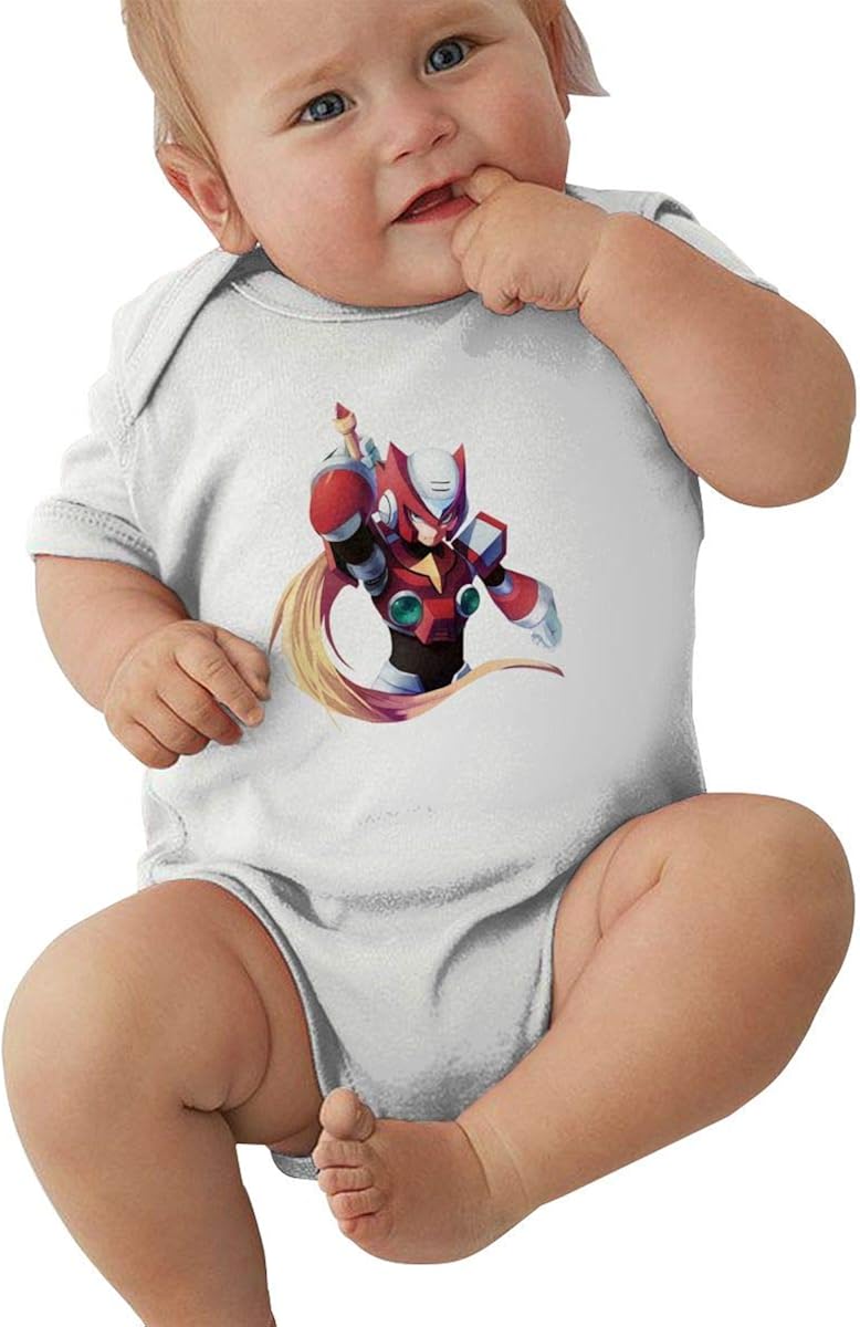 TOMFOXS Mega-Man X Zero Baby Unisex Romper Climbing Body Suits Custom