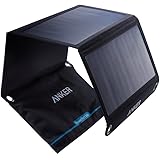 Solar Panel, Anker 21W 2-Port USB Portable Solar Charger with Foldable Panel, PowerPort Solar for iPhone 11/Xs/XS Max/XR/X/8/