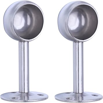 Amazon Com Winomo 2pcs Ceiling Mount Bracket Stainless Steel