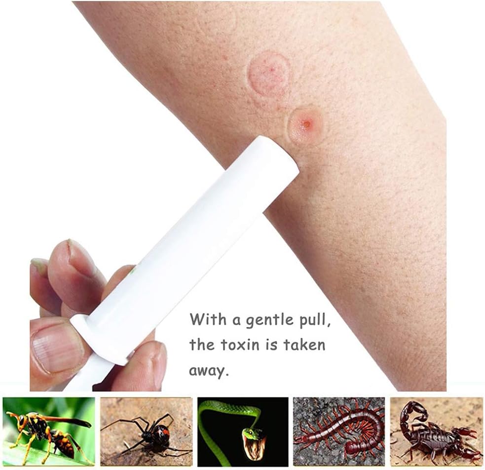 Snake Bite Kit | Bee Sting Suction PUM Safety Emergency First Aid Supplies Tool | Natural Bite&Sting First Aid for Hiking Backpacking Camping (2PC Suction Tool Emergency First Aid Supplies)