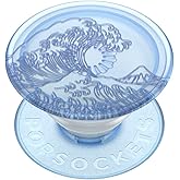 PopSockets Adhesive Phone Grip, Holder- PopPlant Ocean | Secure Comfortable Hold, Anti-Drop, Kickstand, Ocean, Beach, Seashell, Create a Mobile Phone Outfit