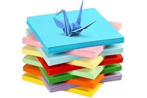 Origami , Colorful Square Origami, DIY Handmade Craft Paper, Origami Paper (7*7cm、10*10cm10-color)(200pcs)